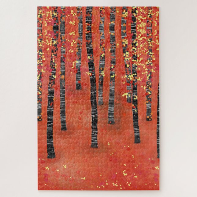 Birch Forest Landscape (Vertikal)