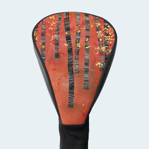 Birch Forest Landscape Golf Headcover