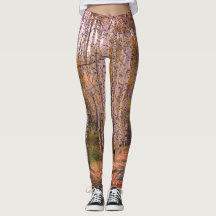 Birch Forrest Herbst Foto Custom Leggings