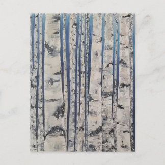 Birch-Morse-Code Postkarte