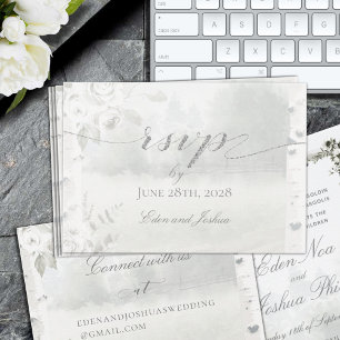 Birch Tree Forest Chuppah UAWG Online Card Visitenkarte