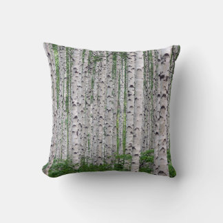 Birch Tree Forest Nature Kissen
