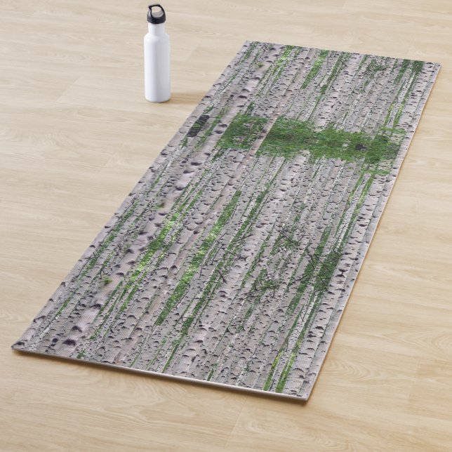Birch Tree Forest Nature Yogamatte (Beispiel)