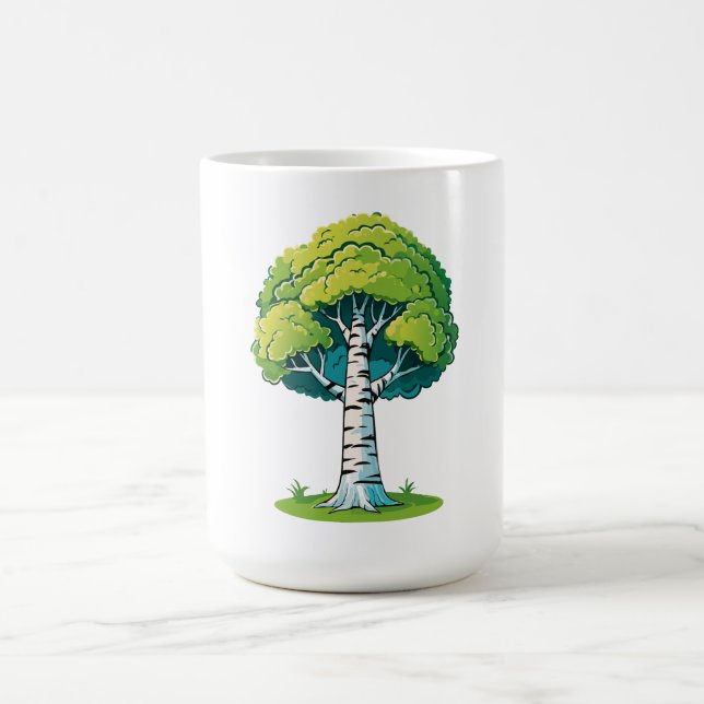 Birch tree kaffeetasse (Mittel)