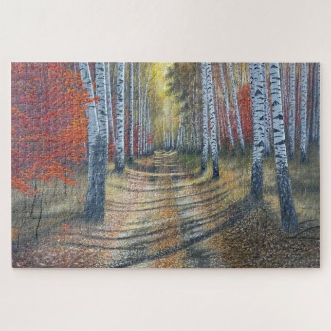 Birch Tree Lane (Horizontal)