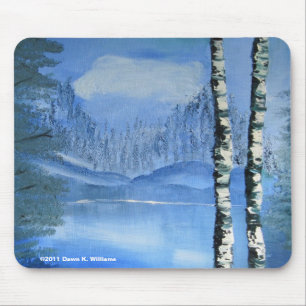 Birch Tree Mousepad