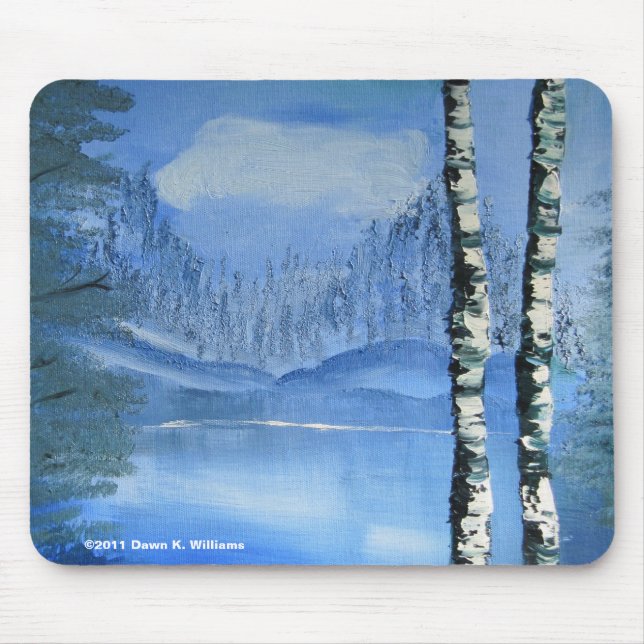 Birch Tree Mousepad (Vorne)