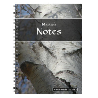 Birch Tree Notebook Notizblock