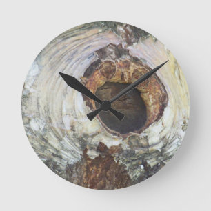 Birch Tree Runde Wanduhr