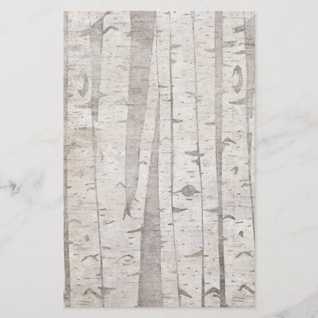 Birch Trees (Vorderseite)
