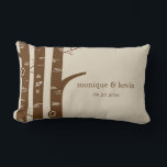 Birch Trees Custom Throw Pillow Lendenkissen<br><div class="desc">Erhältlich in verschiedenen Farben! Auf Wunsch können Sie eine benutzerdefinierte Farbe wählen. Entworfen von Berry Berry Sweet {www.berryberrysweet.com}</div>