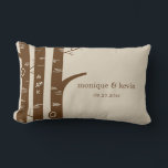 Birch Trees Custom Throw Pillow Lendenkissen<br><div class="desc">Erhältlich in verschiedenen Farben! Auf Wunsch können Sie eine benutzerdefinierte Farbe wählen. Entworfen von Berry Berry Sweet {www.berryberrysweet.com}</div>