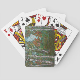 Birch Trees in einem rumänischen Wald (von Kimon L Spielkarten