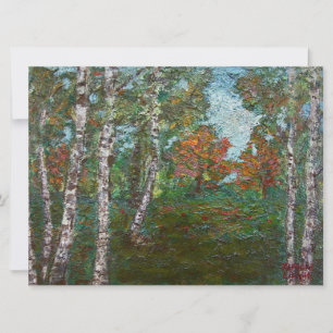 Birch Trees (von Kimon Loghi) Karte