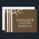 Birch Trees Wedding speichern das Datum Save The Date<br><div class="desc">Birch Trees speichern die Ankündigungen des Datums.</div>