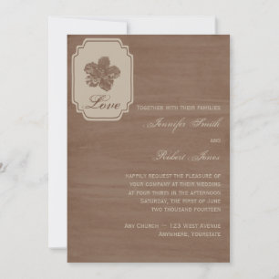 Birch Wood Beauty Hochzeit im Herbst Einladung