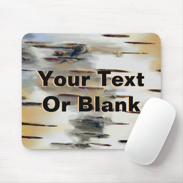 Birchbark Mousepad (Mit Mouse)