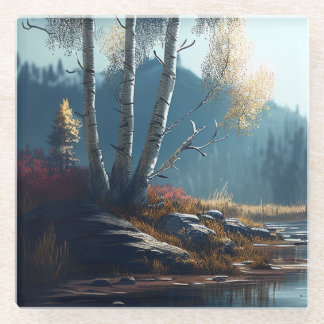Birches Nordirland-Runde, Birkensicht Glasuntersetzer