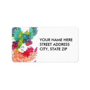Bird Address Labels Adressaufkleber