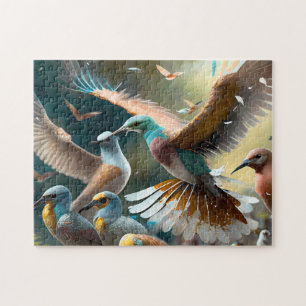 Bird Art 2 Easy Brain Art Puzzles Foto Puzzles