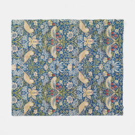 Bird Art Nouveau Design Fleecedecke