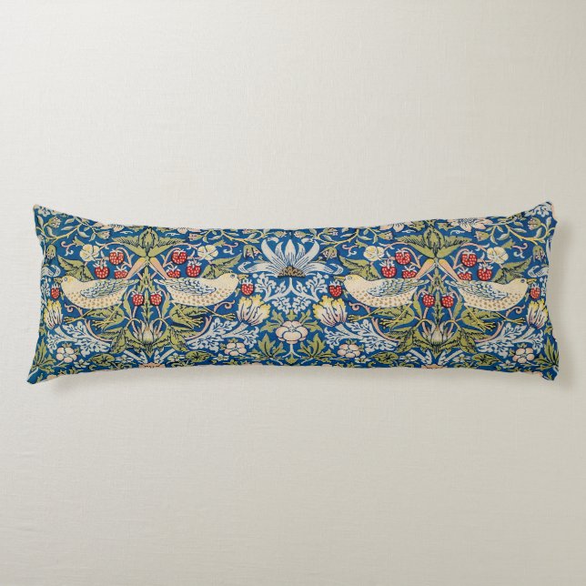 Bird Art Nouveau Design Seitenschläferkissen (Vorderseite)