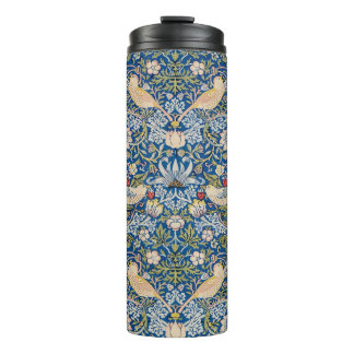 Bird Art Nouveau Design Thermosbecher