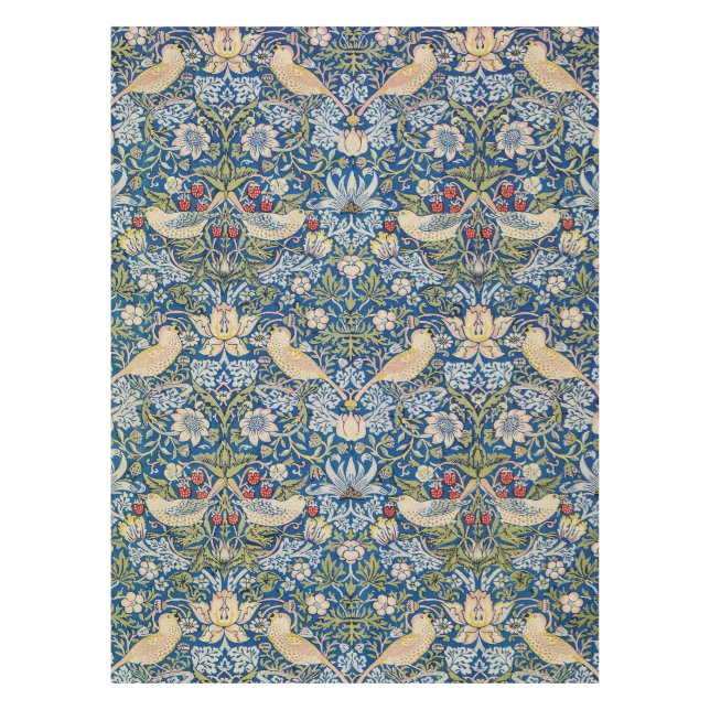 Bird Art Nouveau Design Tischdecke (Vorderseite)