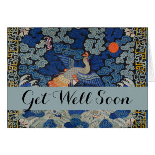 Bird Artwork Crested chinese embroidery artwork