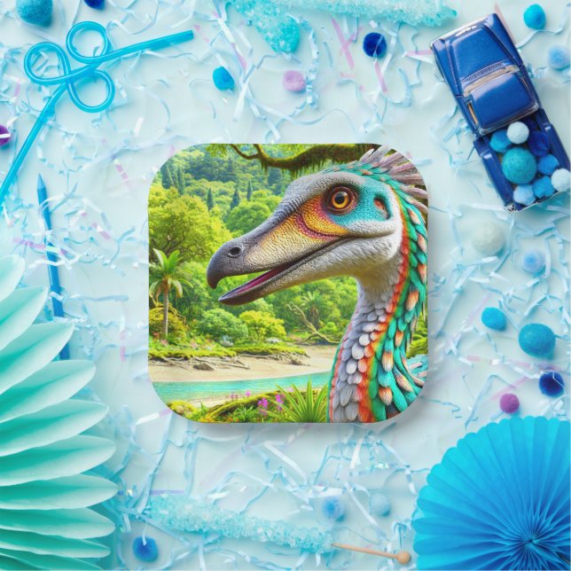 Bird Artwork Pappteller (Party)