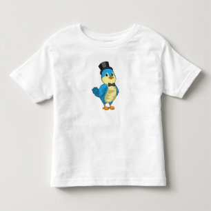 Bird as Groom with Ribbon Kleinkind T-shirt