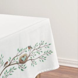 Bird Baby Shower Spring Tischdecke