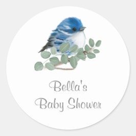 Bird Baby Shower Stickers