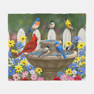Bird Bath Fleecedecke