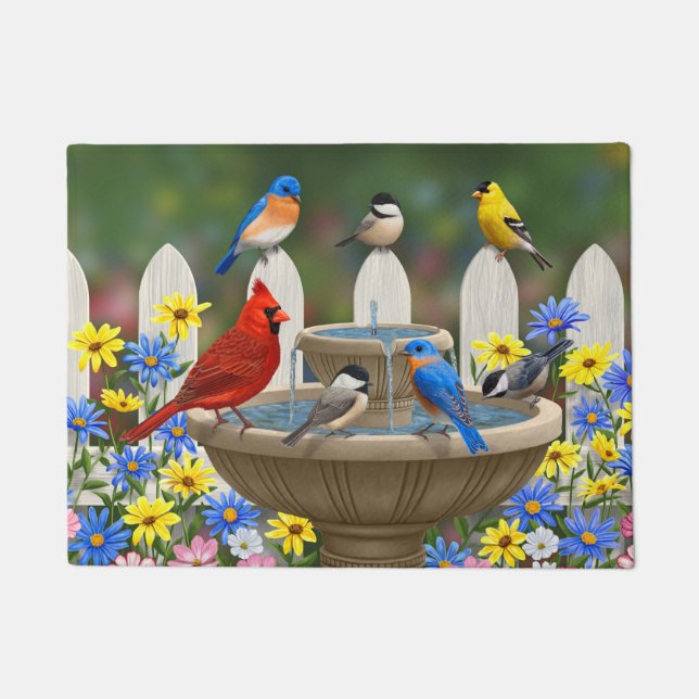 Bird Bath Fußmatte (Vorderseite)