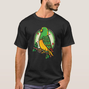 Bird Bird Watching Zookeeper Vogelbeobachter Grüne T-Shirt