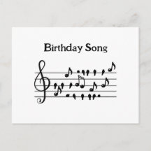 Bird Birthday Song, anpassbar