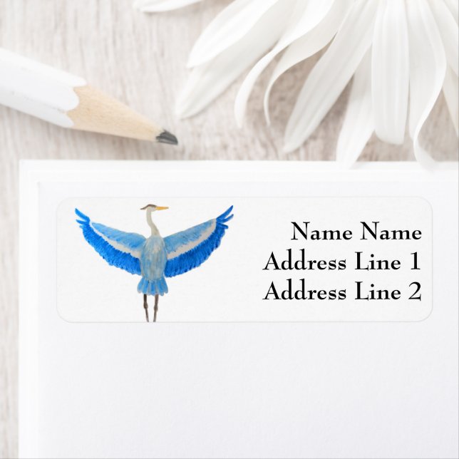 Bird Blue Heres (Insitu)