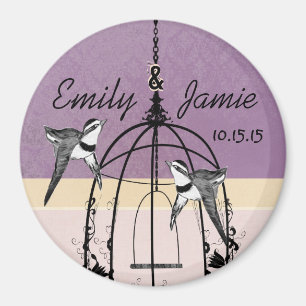 Bird Cage Wedding Magnete für jedes Ereignis indiv Magnet