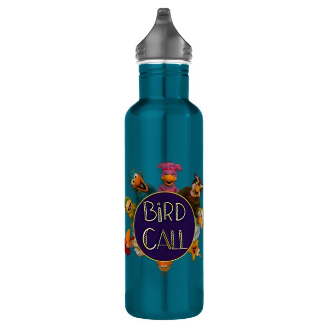 Bird Call Cast & Logo Edelstahlflasche (Rechts)