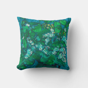 Bird Cherry Blume Blossom Blumenpastellfarbe Kissen