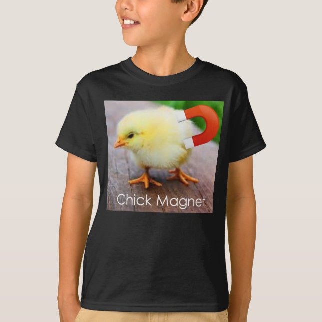 Bird Chick Magnet Girls fliegen zu dir T-Shirt (Vorderseite)