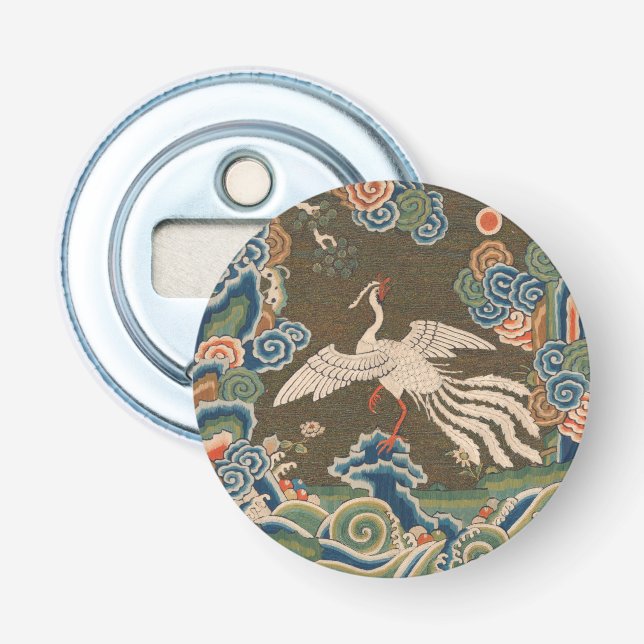 Bird Chinese Antique Decor Flaschenöffner (Vorderseite)