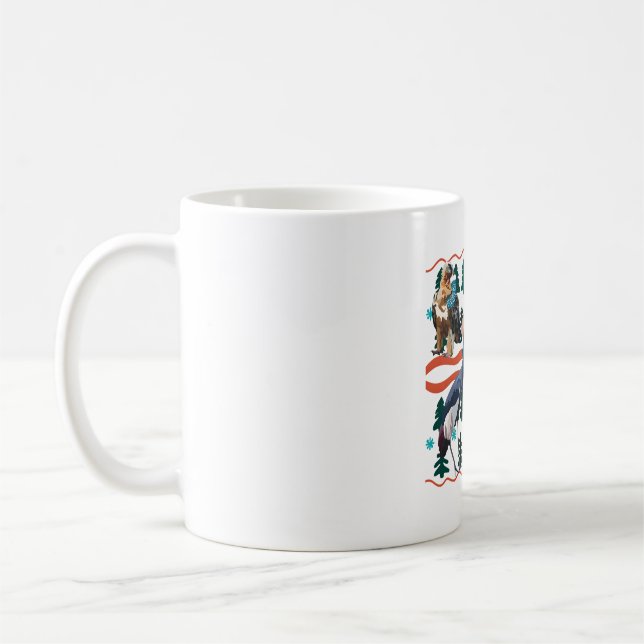 Bird Christmas Kaffeetasse (Links)