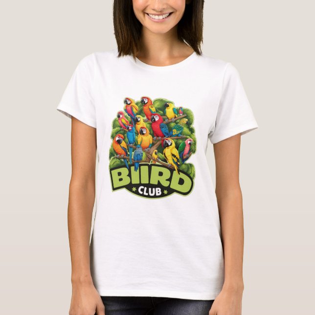 Bird Club T-Shirt (Vorderseite)