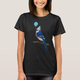 Bird Design Blue Jay Vogelbeobachter Animal Funny T-Shirt