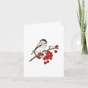 Bird d'hiver - Cartes de notes chrétiennes