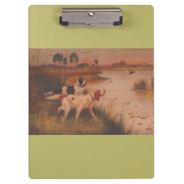 Bird Dogs Clipboard Klemmbrett