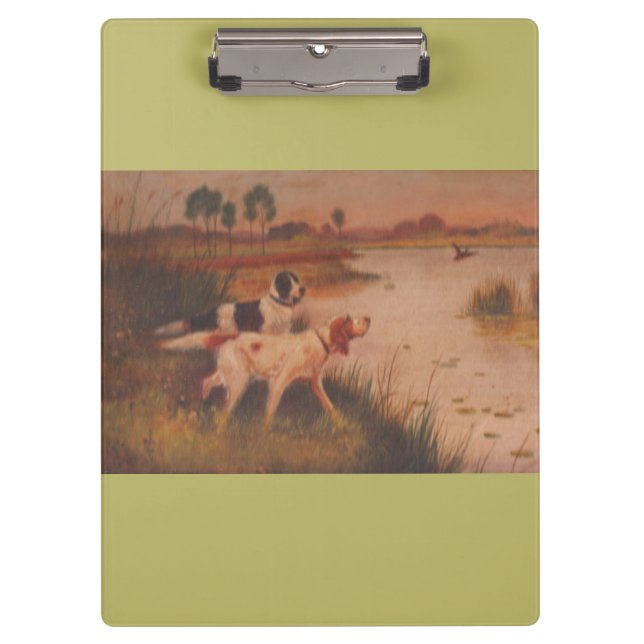 Bird Dogs Clipboard Klemmbrett (Vorderseite)