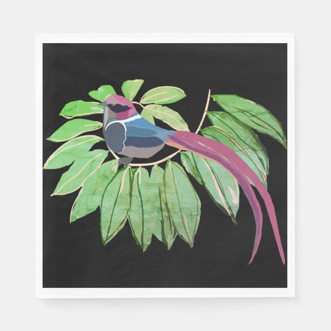 Bird Dream Serviette (Vorderseite)